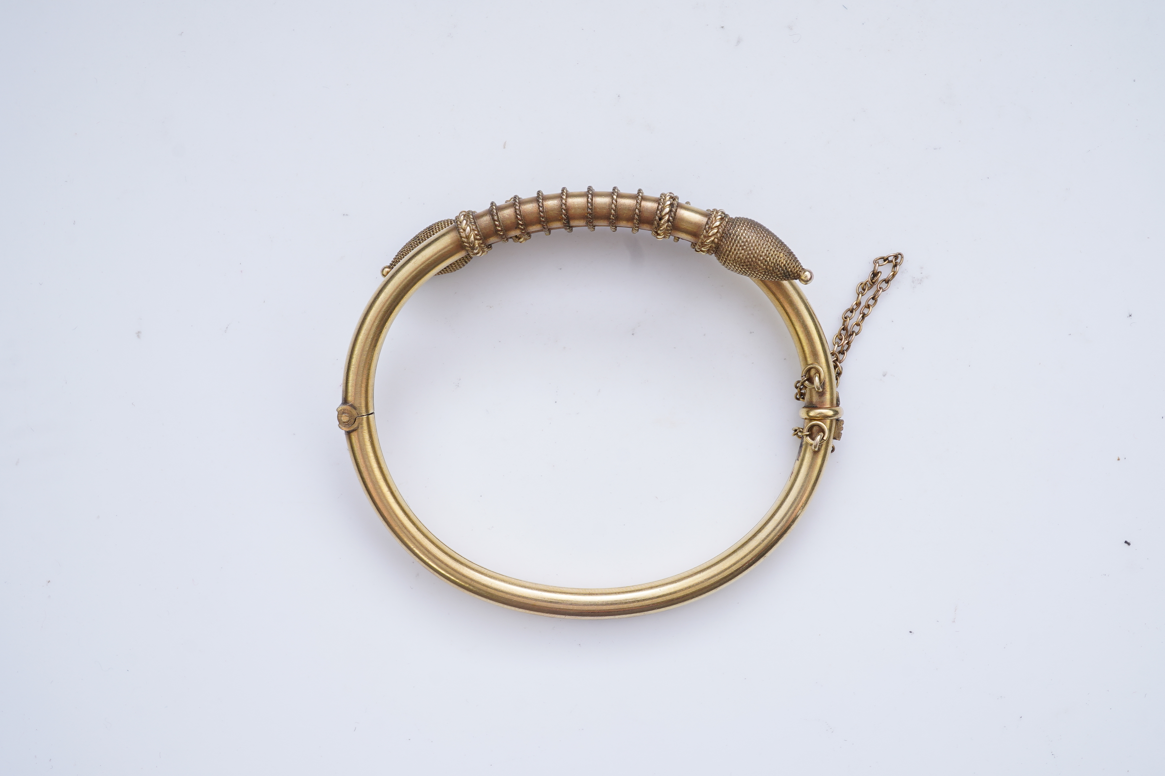 A gilt metal bracelet, mid 19th century